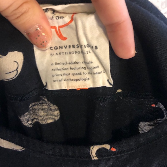 ⭐️Host Pick!⭐️Anthropologie Swan Tee - Picture 4 of 8
